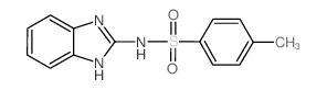 Benzenesulfonamide, N-1H-benzimidazol-2-yl-4-methyl- (en) Structure