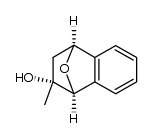 (1α,4α)-1,2,3,4-tetrahydro-2β-methyl-1,4-epoxynaphthalen-2α-ol Structure