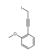 1-(3-iodoprop-1-ynyl)-2-methoxybenzene结构式