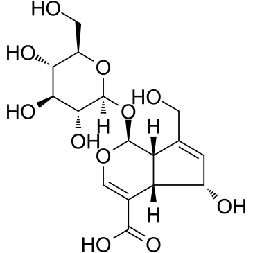 Deacetylasperulosidic acid structure