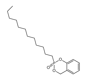 2-dodecyl-4H-1,3,2λ5-benzodioxaphosphinine 2-oxide结构式