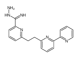 6-(2-(2,2'-bipyridyl-6-yl)ethyl)pyridine-2-carbohydrazide imide Structure