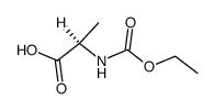 D-Alanine, N-(ethoxycarbonyl)- (9CI)结构式