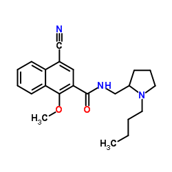 Nafadotride结构式