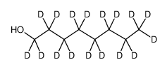 1-Octanol-d17 structure