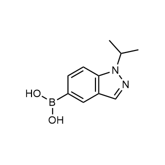 [1-(Propan-2-yl)-1H-indazol-5-yl]boronic acid Structure