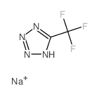 2H-Tetrazole,5-(trifluoromethyl)-, sodium salt (1:1) structure