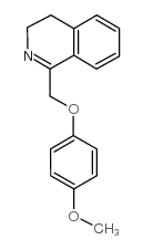 1-[(4-methoxyphenoxy)methyl]-3,4-dihydroisoquinoline Structure