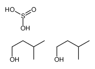 3-methylbutan-1-ol,sulfurous acid结构式