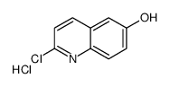 2-chloroquinolin-6-ol,hydrochloride结构式