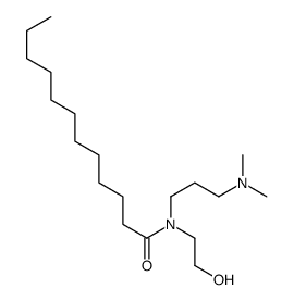 N-[3-(dimethylamino)propyl]-N-(2-hydroxyethyl)dodecanamide结构式