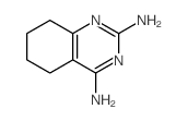 5,6,7,8-tetrahydroquinazoline-2,4-diamine结构式