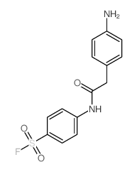 4-[[2-(4-aminophenyl)acetyl]amino]benzenesulfonyl fluoride picture