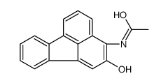 N-(2-hydroxyfluoranthen-3-yl)acetamide Structure