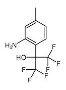 2-(2-Amino-4-Methyl-phenyl)-1,1,1,3,3,3-hexafluoro-propan-2-ol structure