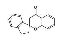 2',3'-dihydrospiro[chromane-2,1'-inden]-4-one结构式