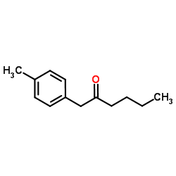 1-(4-Methylphenyl)-2-hexanone结构式