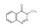 1,2,3-Benzotriazin-4(3H)-one,3-methyl- Structure