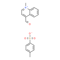 QUINOLINIUM,4-FORMYL-1-METHYL-,SALTWITH4-METHYLBENZENESULFONICACID(1:1) picture