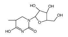 5-Methyl-5,6-dihydrouridine结构式