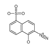 2-Diazo-1-naphtol-5-sulphonic acid picture