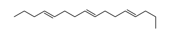 hexadeca-4,8,12-triene Structure