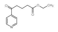 ETHYL 5-OXO-5-(4-PYRIDYL)VALERATE Structure