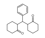 phenyl bis(2-oxocyclohexyl)methane Structure