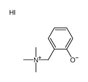 (2-hydroxyphenyl)methyl-trimethylazanium,iodide Structure
