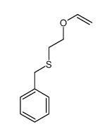 2-ethenoxyethylsulfanylmethylbenzene Structure