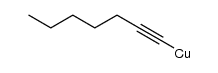 cuprous heptyne Structure