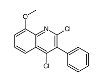 2,4-Dichloro-8-methoxy-3-phenylquinoline picture