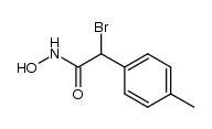 2-bromo-N-hydroxy-2-(p-tolyl)acetamide Structure