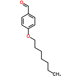 p-Heptyloxybenzaldehyde structure