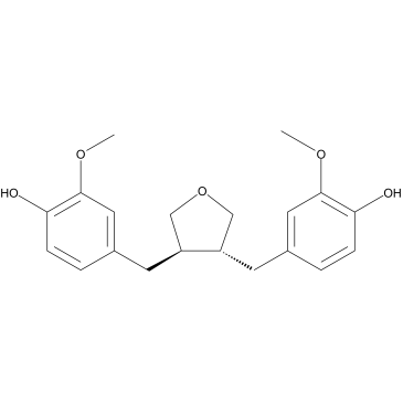 Anhydrosecoisolariciresinol Structure