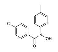 4-chloro-N-hydroxy-N-(4-methylphenyl)benzamide结构式