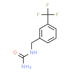 N-[3-(TRIFLUOROMETHYL)BENZYL]UREA结构式