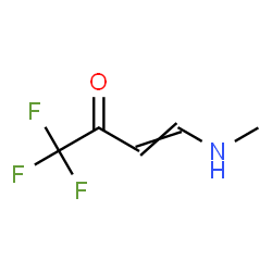 3-Buten-2-one,1,1,1-trifluoro-4-(methylamino)- Structure