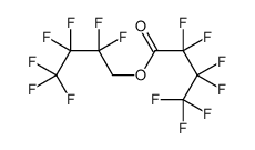 2,2,3,3,4,4,4-heptafluorobutyl 2,2,3,3,4,4,4-heptafluorobutanoate Structure