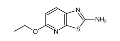 2-amino-6-ethoxy-Thiazolo[5,4-b]pyridine结构式