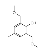2,6-bis(methoxymethyl)-4-methylphenol结构式