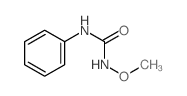 1-methoxy-3-phenyl-urea结构式