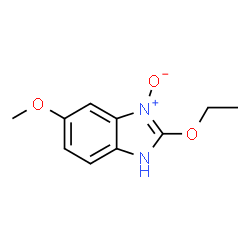 1H-Benzimidazole,2-ethoxy-5-methoxy-,3-oxide(9CI) Structure