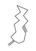 5-Methylencyclopentadecin Structure