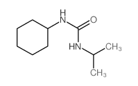 Urea,N-cyclohexyl-N'-(1-methylethyl)-结构式