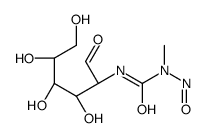 1-methyl-1-nitroso-3-[(2R,3R,4R,5R)-3,4,5,6-tetrahydroxy-1-oxohexan-2-yl]urea Structure