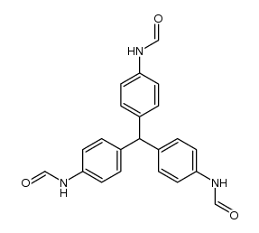 tris(4-formylaminophenyl)methane结构式