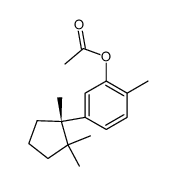 δ-cuprenol acetate Structure