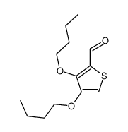 3,4-dibutoxythiophene-2-carbaldehyde结构式