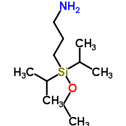 3-[Ethoxy(diisopropyl)silyl]-1-propanamine structure